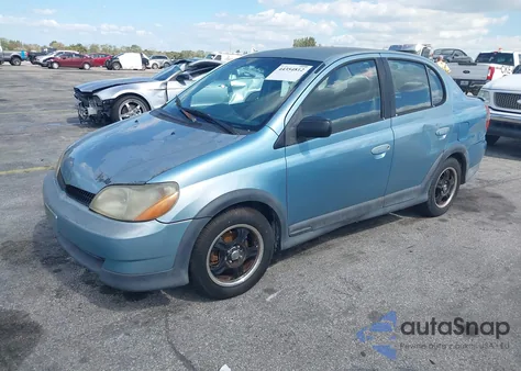 2001 Toyota Echo z USA, uszkodzony, nr VIN JTDBT123910195367